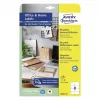 Etiqueta de impressora autoadesiva Avery LR3427-10 branca A4 80 etiquetas