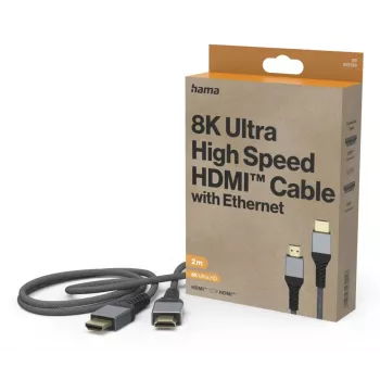 Cabo HDMI Hama 00305150 2 m HDMI Type-A (standard) preto, cinzento