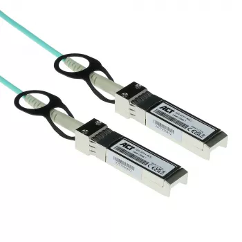 ACT Cabo Twinax AOC ativo SFP+ - SFP+ de 20 m codificado para Cisco (SFP-10G-AOC20M)