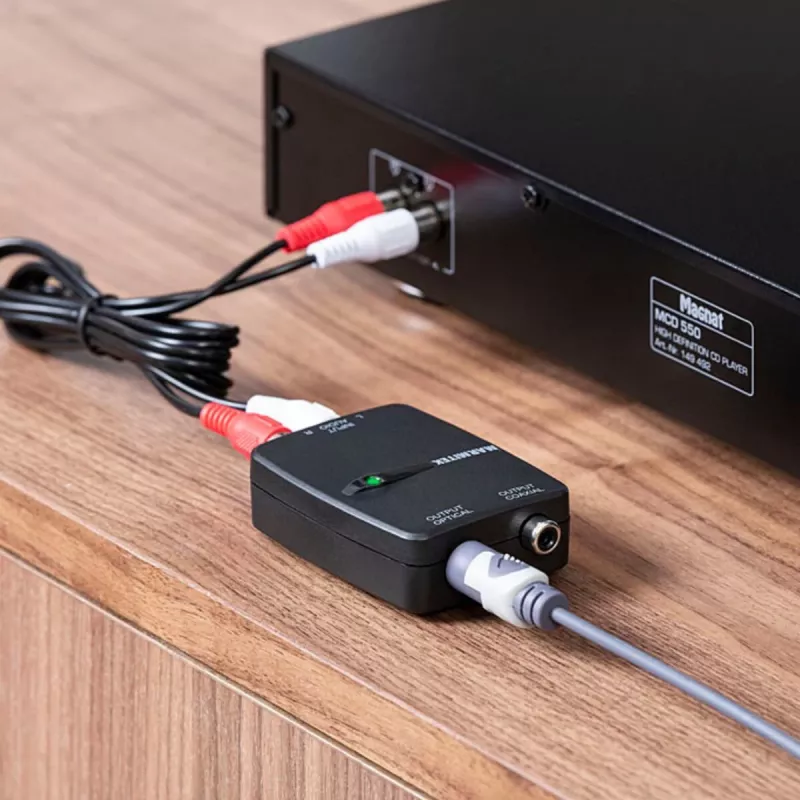 Marmitek Connect AD12 preto 25008412 extrator de áudio HDMI 4K