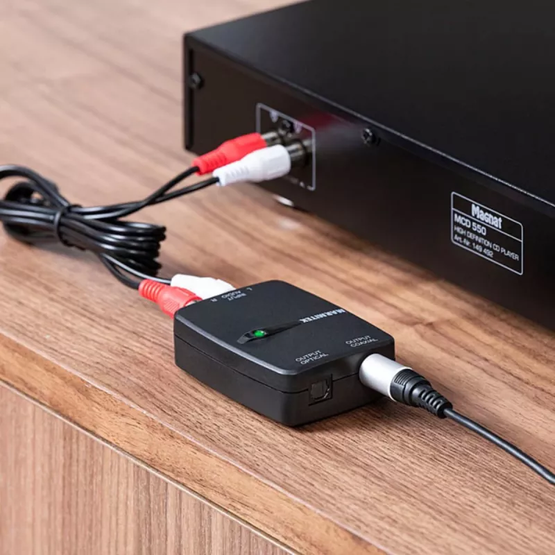 Marmitek Connect AD12 preto 25008412 extrator de áudio HDMI 4K