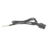 ACT cabo de alimentação C19 IEC Lock – extremidade aberta preto 2 m, PC1174, pack de 5