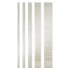 Painéis de planeamento Nobo T-CARD TAMANHO 4, cinzento, 128 mm, 955 mm, 563 g, 133 mm, 955 mm
