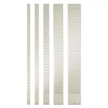 Painéis de planeamento Nobo T-CARD TAMANHO 4, cinzento, 128 mm, 955 mm, 563 g, 133 mm, 955 mm