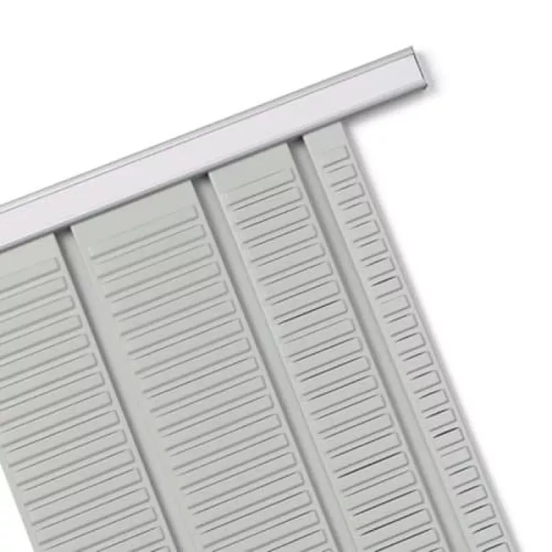 Nobo 1900405 painel de planeamento de cartões T, tamanho 4, 54 ranhuras, 128 x 960 mm, metal