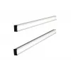 Calhas de suporte Nobo T-Card 20 elos, alumínio, cinzento, 645 mm, 13 mm, 394 g, 68 mm