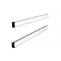 Calhas de suporte Nobo T-Card 20 elos, alumínio, cinzento, 645 mm, 13 mm, 394 g, 68 mm