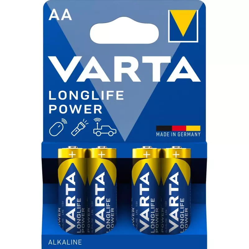 Pilha Varta 4906/4B AA alcalina