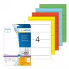 Etiquetas de arquivo HERMA A4 192x61 mm branco papel mate opaco 100 unid.