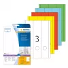 Etiquetas de arquivo HERMA A4 61x297 mm branco papel mate opaco 75 unid.