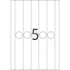 Etiquetas para dossiês suspensos HERMA 5165 A4 34x297 mm papel branco mate opaco 125 unid.