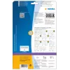 Etiquetas para dossiês suspensos HERMA 5165 A4 34x297 mm papel branco mate opaco 125 unid.