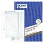Livro de administração Avery 318 azul-branco