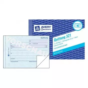 Bilhete Avery 321 100 unid.