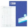 Livro de administração Avery 426 azul branco