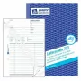 Livro de administração AVERY 723 branco