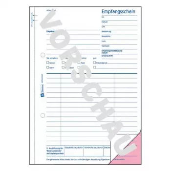 Livro de administração Avery 726 azul branco