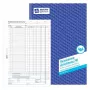 Livro de administração Avery 741 azul branco