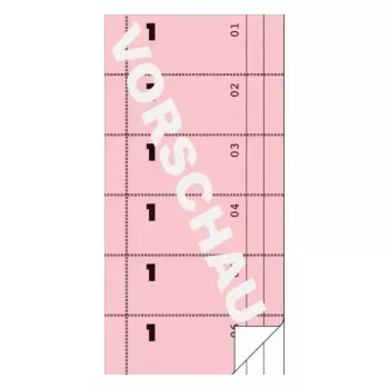 Bilhete Avery 831 300 unid.