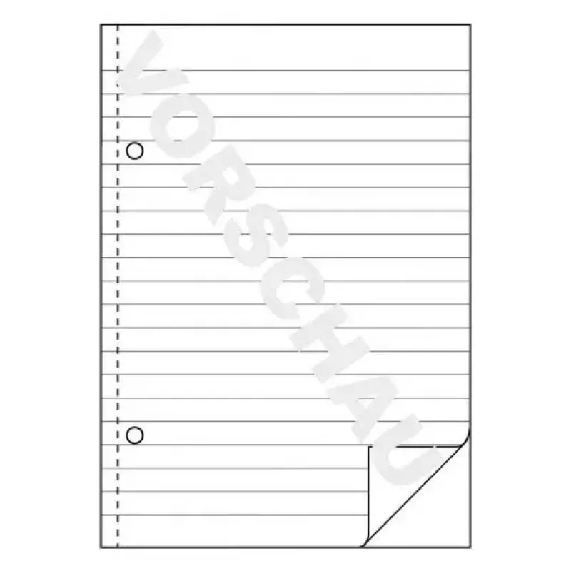Caderno A5 Avery 904 50 folhas azul branco