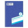 Caderno A5 Avery 904 50 folhas azul branco