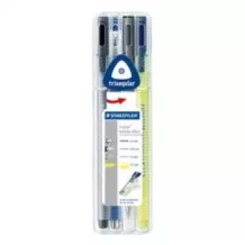 Conjunto de marcadores Staedtler triplus mobile office 34