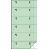 Sigel BO001 Bloco de pedidos, Empregado n.º 1, verde-claro, 105 x 200 mm, 360 folhas destacáveis