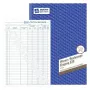 Livro de administração Avery 930 azul branco