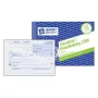 Livro de administração Avery 1205 azul branco