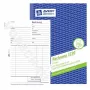 Livro de administração Avery 1230 azul branco