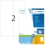Etiquetas HERMA Premium A4 105x297 mm branco papel mate 200 unidades