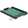 Adaptador M.2 interno DeLOCK 62590 SATA 6 Gbit/s RAID 0 1 JBOD