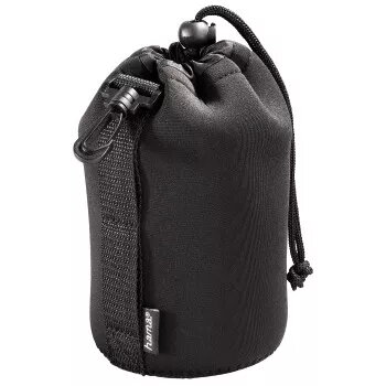 Bolsa/capa para objetiva de câmara Hama 00126695 preto neoprene