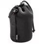 Bolsa/capa para objetiva de câmara Hama 00126695 preto neoprene