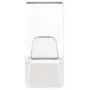 Croché de cozinha TESA 58811-00000 Transparente Branco 2 unid.