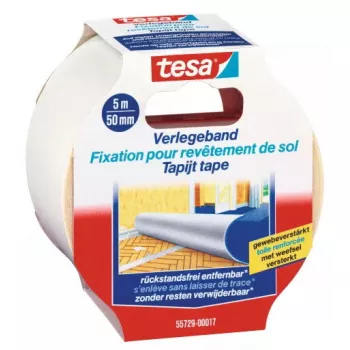 Fita adesiva TESA 55729 Adequada para interior 5 m PVC Branco