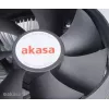 Sistema de arrefecimento de processador Cooler Akasa AK-CCE-7105EP 9,2 cm Preto Prateado