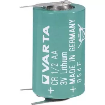 Pilha de lítio Varta CR 1/2 AA 3V 970mAh, pilha botão de alta capacidade