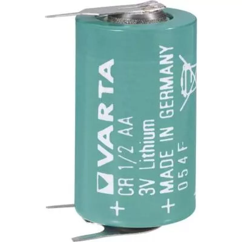 Pilha de lítio Varta CR 1/2 AA 3V 970mAh, pilha botão de alta capacidade