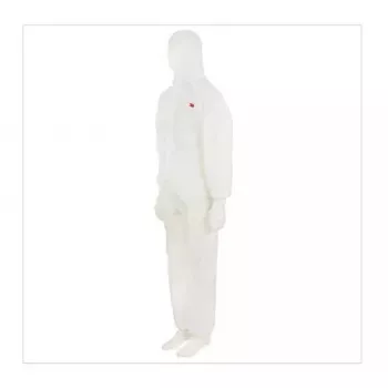 Fato-macaco de proteção 3M 4520 branco
