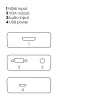 Marmitek Connect HV15 - Adaptador HDMI para VGA