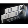 Rittal DK 7050.035 Kit de montagem para rack, 2U, cinzento claro, pack de 2