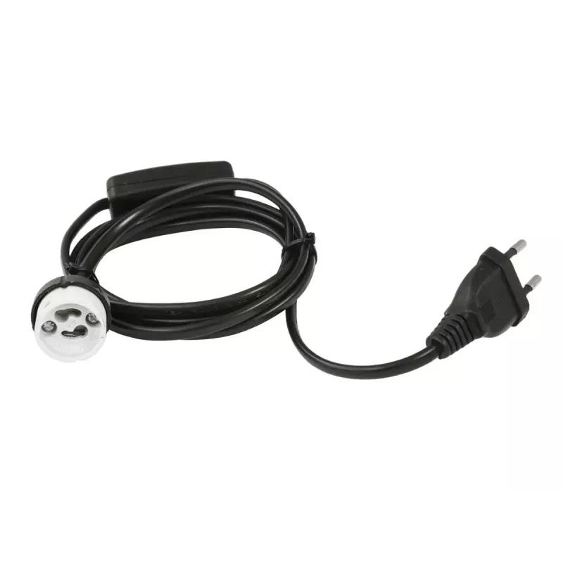 Cabo de alimentação Eurolite 51100667 preto 1,8 m 230 V