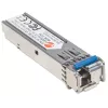 Módulo transceptor Intellinet ótico, fibra Gigabit WDM bidirecional SFP, porta monomodo 1000Base-Lx (LC), 10 km, comprimentos de onda: receção (RX) 1550 nm e transmissão (TX) 1310 nm, WDM (Rx1550/Tx1310), compatível com MSA, equivalente a Cisco GLC-BX-U, Ethernet, fibra ótica