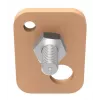 Crochet universal TESA 77902-00000 bege interior e exterior 2 unid.