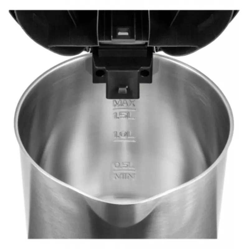 Chaleira elétrica Unold 18015 1,5 L 2200 W preta