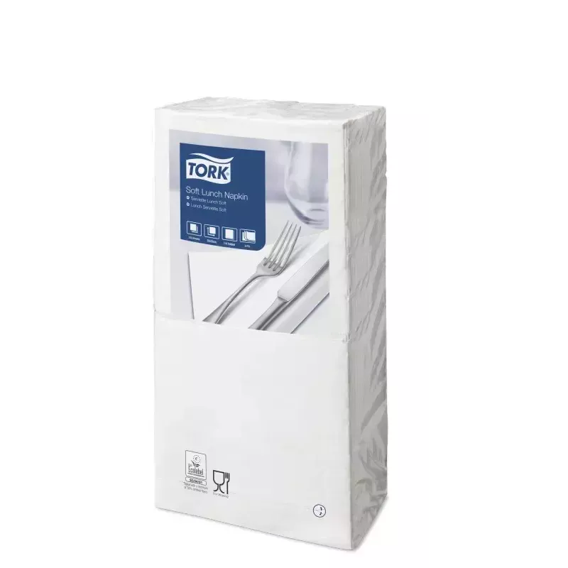 Guardanapos de papel Tork 477414 branco 150 unid.
