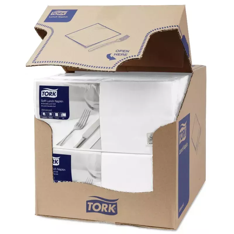 Guardanapos de papel Tork 477414 branco 150 unid.