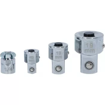 Conjunto de chaves de caixa KS Tools 503.4286 4 cabeças Aço cromo-vanádio