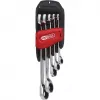 KS Tools GEARplus 503.4605 Conjunto de chaves combinadas de roquete reversíveis, 5 un., 8-19 mm